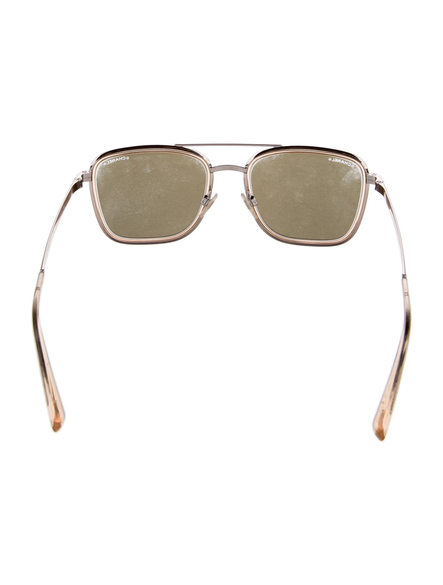 Chanel Aviator Mirrored Sunglasses